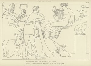 Onnellinen Mies tekijältä John Flaxman