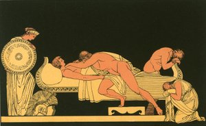 Thetis tuo panssarin Akilleukselle tekijältä John Flaxman