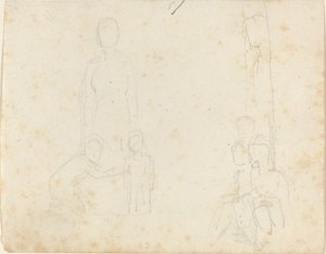 Kaksi hahmoryhmää tekijältä John Flaxman