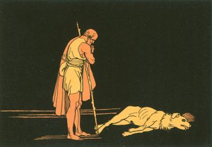 Ulysses ja hänen koiransa tekijältä John Flaxman