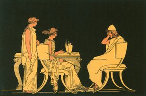 Ulysses Circen pöydässä tekijältä John Flaxman