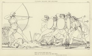 Ulysses tappaa kosijoita tekijältä John Flaxman