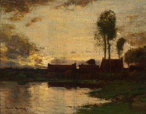 Pieni maisema, n. 1880-1890.