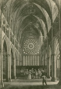 Leonard estää Earl of Rochesterin avioliiton Amabelin kanssa Saint Paulin kuorossa