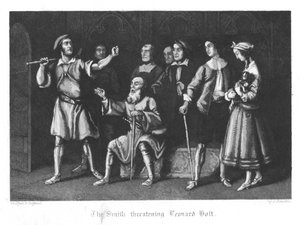 kuvitus teokselle The Plague of London (1665) William Harrison Ainsworth Old Saint Paul