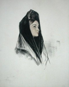 Tyttö Mantillassa, Sevilla