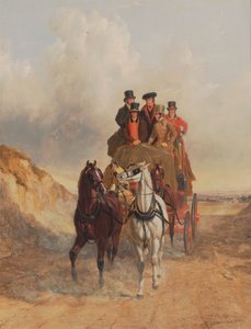 Royal Mail Coach tiellä tekijältä John Frederick Herring