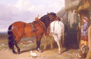 Carthors mökin ovella tekijältä John Frederick Herring Senior