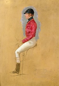 Muotokuvapiirros herra Allen McDonoughista elokuvaan "Steeple Chase Cracks" tekijältä John Frederick Herring Senior