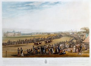 5000 frangin erikoispalkinto Chantillylle vuonna 1841 John Frederick Herringin (1795-1865) painos (ec.engl.) 1841 Yksityinen kokoelma tekijältä John Frederick Herring Senior