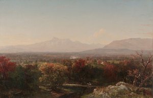 Lokakuun päivä Valkoisilla vuorilla, 1854 tekijältä John Frederick Kensett