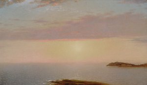 Auringonlasku, 1872. tekijältä John Frederick Kensett