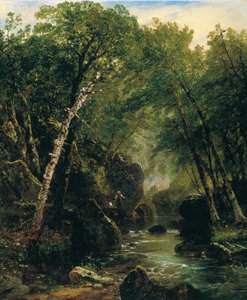 Taimenen kalastaja tekijältä John Frederick Kensett