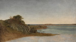 Näkymä Newportin lähellä, 1860-luku. tekijältä John Frederick Kensett