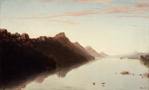 Näkymä Mississipin yläjuoksulle tekijältä John Frederick Kensett
