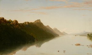 Näkymä Mississippin yläjuoksulle tekijältä John Frederick Kensett