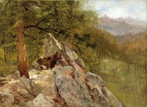 Läntinen maisema tekijältä John Frederick Kensett