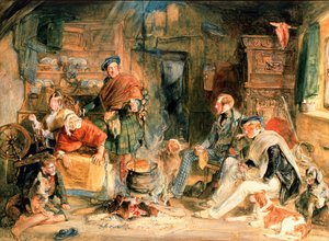 Huonekalut ja erilaiset esineet 1100- ja 1300-luvuilta tekijältä John Frederick Lewis