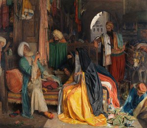 Epäilyttävä kolikko, 1869. tekijältä John Frederick Lewis