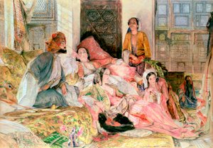"Haaremi", 1850 tekijältä John Frederick Lewis
