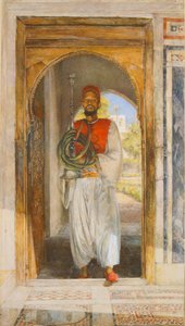 Huonekalut ja erilaiset esineet 1100- ja 1300-luvuilta tekijältä John Frederick Lewis