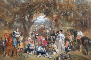 Maalaisjuhlat Kaarle II:n aikana, 1852