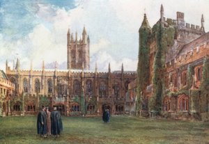The Cloisters, Magdalen (värilitro) tekijältä John Fulleylove