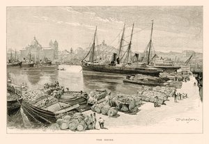 The Docks (litho) tekijältä John Fulleylove