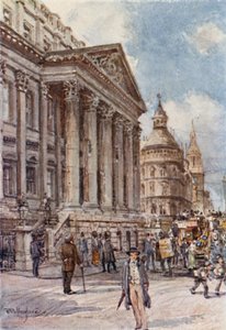 Mansion House ja Cheapside tekijältä John Fulleylove