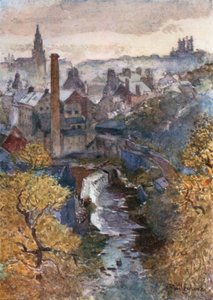 Water of Leith Deanin sillalta tekijältä John Fulleylove