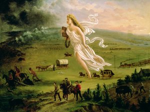 American Progress, 1872 tekijältä John Gast
