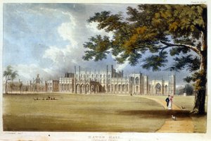 Eaton Hall, Entrance Front, Ackermannin 