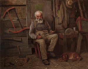 Veneenrakentaja, c. 1904. tekijältä John George Brown