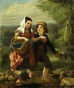 Piknik, 1861 tekijältä John George Brown