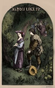 Kuten pidät, William Shakespeare tekijältä John Gilbert