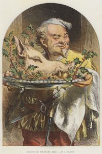 Karjun pään tuominen sisään tekijältä John Gilbert