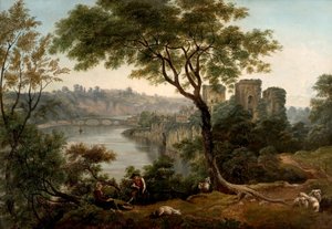 Chepstowin linna, Monmouthshire tekijältä John Glover
