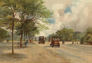 Liverpool: sisäänkäynti Princes Parkiin (värilitho)