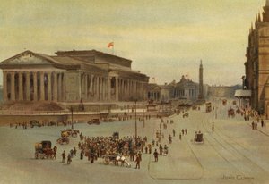 Liverpool: Lime Street (väri litho)