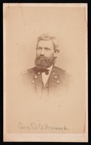 Kenraali Oliver Otis Howardin muotokuva 1830-1909, 1860-luku. tekijältä John Goldin