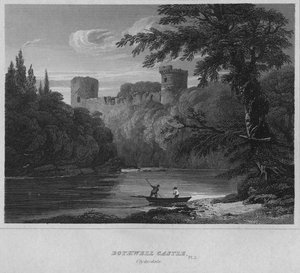 Bothwell Castle, Clydesdale, 1814 tekijältä John Greig