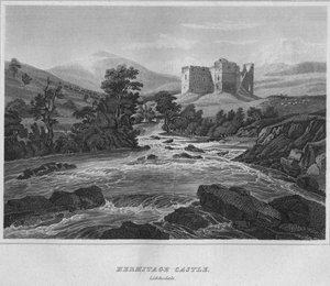 Eremitaasin linna. Liddesdale, 1814