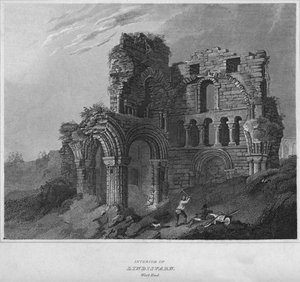 Lindisfarnin sisustus. West End, 1814