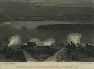 Kapinallisten johtaminen Vicksburgissa, n. 1863 tekijältä John Hamilton
