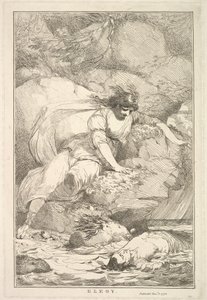 Sir Joshua Reynoldsille omistettu elgia viidestätoista etsauksesta, 8. joulukuuta 1778. tekijältä John Hamilton Mortimer
