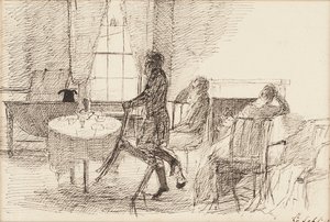 Aamiaispöytä, 1810 tekijältä John Harden