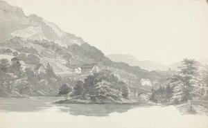 Bridge, Lake District, Cumbria (wc paperilla) tekijältä John Harden