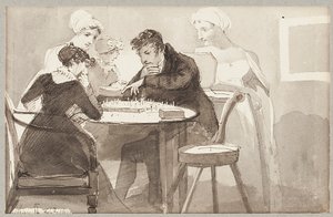 Shakki, 1812 (wc paperilla) tekijältä John Harden