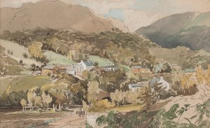 Clappersgate, 1812 (wc paperilla) tekijältä John Harden