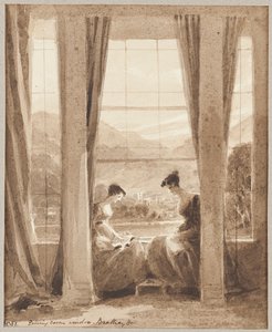 Olohuoneen ikkunat, Brathay Hall tekijältä John Harden
